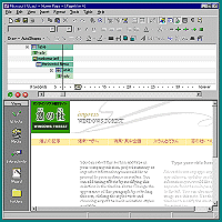「Microsoft Vizact 2000」Preview Version