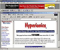 「HyperSnap-DX Free "Ad-Ware" Version」