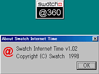 「Swatch Internet Time」