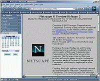 「Netscape 6」Preview Release 3