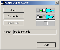 「feelsound converter」