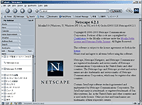 「Netscape 6」v6.2.1英語版