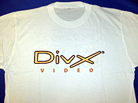 「DivX」Tシャツ・表