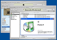 「iTunes for Windows」v4.2