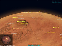 「GeoPlayer Mars Demo」v1.4.3 build 4