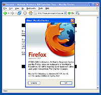 「Firefox」v1.0.1 英語版