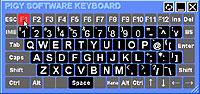 「PIGYソフトウェアキーボード」v1.16