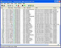 ファイル・レジストリ・プロセスなどを監視できる新作ツール「Process Monitor」