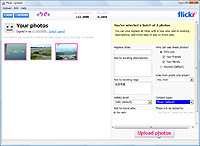 「Flickr Uploadr」v3.0