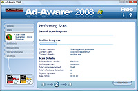 「Ad-Aware 2008 Free」